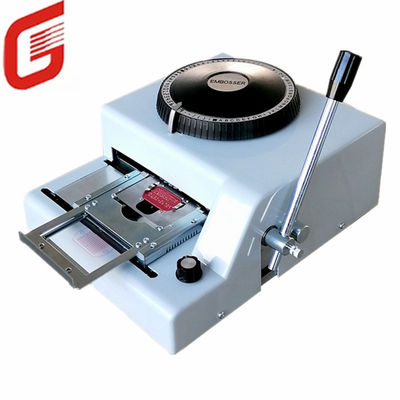 Intervallo di caratteri di 1/7 pollice 72 lettere Dog Tag ID Metal Tag Punching Machine Embossing Machine