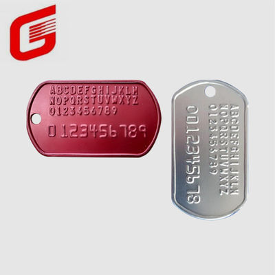Intervallo di caratteri di 1/7 pollice 72 lettere Dog Tag ID Metal Tag Punching Machine Embossing Machine