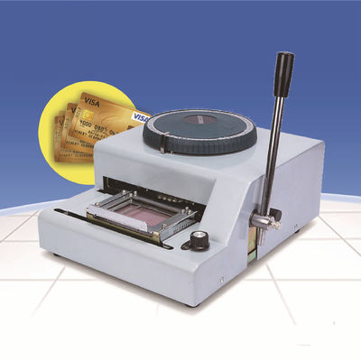Intervallo di caratteri di 1/7 pollice 72 lettere Dog Tag ID Metal Tag Punching Machine Embossing Machine