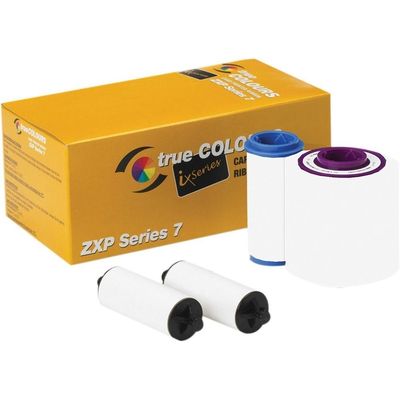 NO Private Mold Zebra YMCKO Ribbon 800077-742 per la stampante di schede serie 7 ZXP 750 immagini