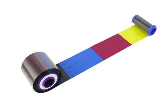 NO Private Mold Zebra YMCKO Ribbon 800077-742 per la stampante di schede serie 7 ZXP 750 immagini