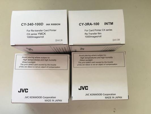 Nastro YMCK e pellicola di ritrasferimento CY-3RA-100 La scelta perfetta per la stampante CY-340-100D