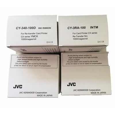 Nastro YMCK e pellicola di ritrasferimento CY-3RA-100 La scelta perfetta per la stampante CY-340-100D