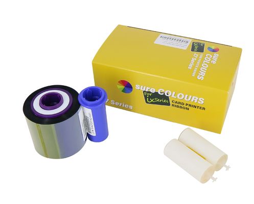800077-740 Zebra Ribbon per ZXP 7 Series Card Printer YMCKO 250 Images SDK incluso
