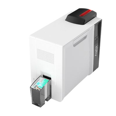 Evolis Agilia Retransfer Card Printer con risoluzione di 600 dpi e interfaccia Ethernet USB 2.0