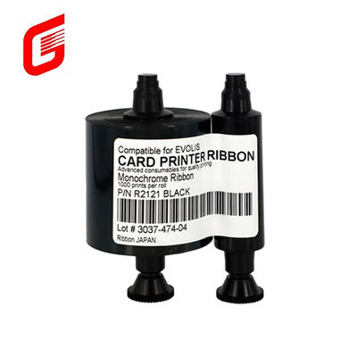 Compatibile con la stampante Evolis Quantum Quantum2 R2121 Black Monochrome Ribbon 5000 stampe