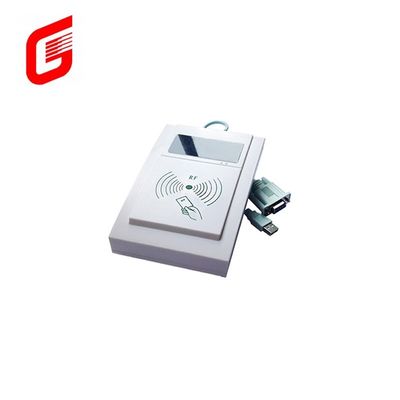Antenna integrata Prepagato RF senza contatto Multifunzione lettore di schede intelligenti Bianco