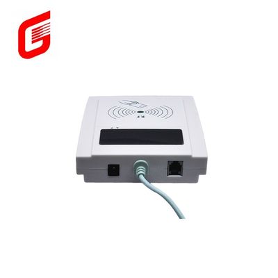 Antenna integrata Prepagato RF senza contatto Multifunzione lettore di schede intelligenti Bianco