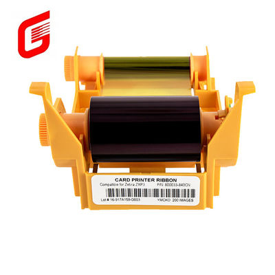 Zebra ZXP Serie 3 Stampanti di carte YMCKO Nastro a colori 800033-840CN Larghezza 9 mm