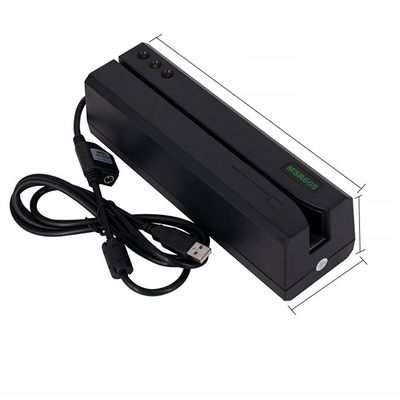 MSR605 Magnetic Stripe Card Reader Writer per Windows USB 3 Tracks e Software Suite
