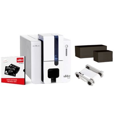 Evolis Edikio FLEX Tag Printer Carte di nome 12 punti/mm 300dpi USB Ethernet per tag completi