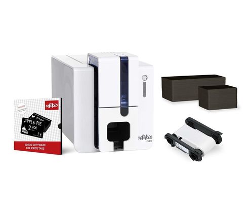 Evolis Edikio FLEX Tag Printer Carte di nome 12 punti/mm 300dpi USB Ethernet per tag completi