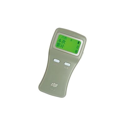 HB-22 Contatore di carte intelligenti in plastica portatile con LCD grafico e spessore della scheda di 0,25 mm
