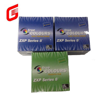 YMCK Film di trasferimento del nastro a colori per Zebra ZXP Serie 8 ZXP 9 Stampante di schede 1250 Immagini