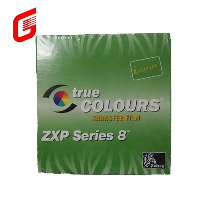 YMCK Film di trasferimento del nastro a colori per Zebra ZXP Serie 8 ZXP 9 Stampante di schede 1250 Immagini