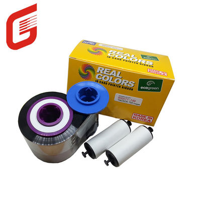 750 stampe compatibili YMCKO Color Ribbon per Zebra ZXP Serie 7 Stampa 800077-749