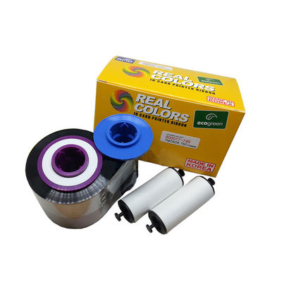 750 stampe compatibili YMCKO Color Ribbon per Zebra ZXP Serie 7 Stampa 800077-749