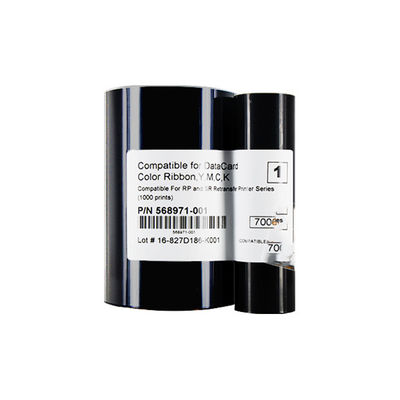 Alta compatibilità DataCard compatibile YMCK Color Ribbon / Retransfer Film 568971-001