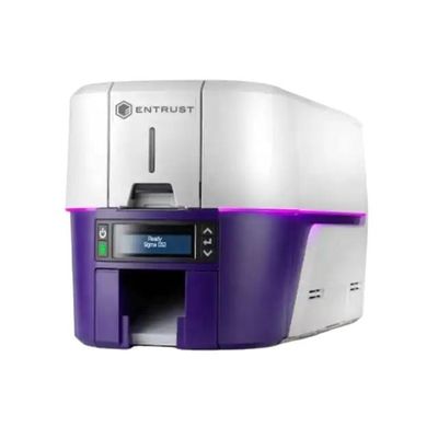 Stock Entrust Sigma DS3 Doppia o unilaterale Smart Business ID Rfid Card Printer