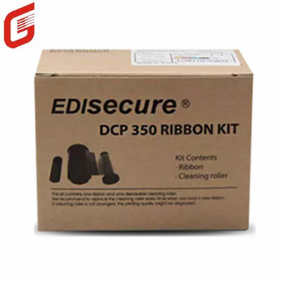 Original DIC10580 YMCKO Color Ribbon Kit 250 immagini per rotolo per DCP 350 ID Card Printer