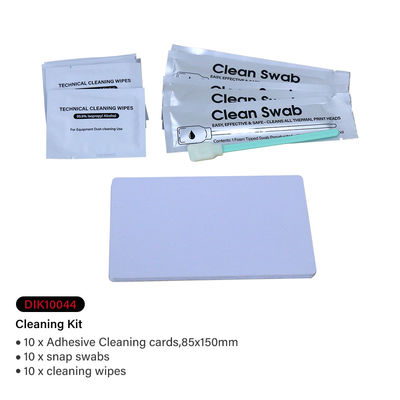 XID Retransfer Card Printers Kit di pulizia 10 x asciugamani senza adesivo Carte di pulizia