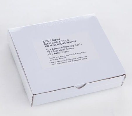 XID Retransfer Card Printers Kit di pulizia con 10 x Wipes a rulli Assicurare una lunga durata