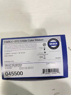 045500 YMCK Ribbon originale per DTC1250e Business ID IC Card Performance