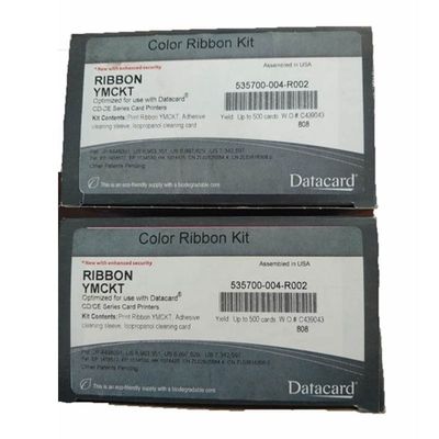 535700-004-R002 CD800 Nastro a colori per stampante con materiale di nylon e 500 immagini/rollo