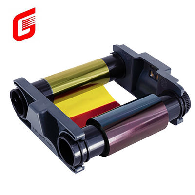 Evolis CBGR0100C Badgy100 / 200 YMCKO Color Ribbon 100 Stampe/Roll COMPATIBLE
