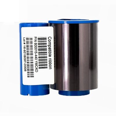 Zebra P330i P430i Nastro per stampante 800015-440 YMCKO Colore per 200 stampe di biglietti da visita