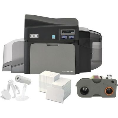 Metodo di stampa a una o due facce HID Fargo DTC4250e Stampa carta d'identità 300dpi Max. Risoluzione