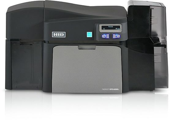 Velocità di stampa in nero 6 secondi per carta HID Fargo DTC4250e Stampa doppia facciata di carte d'identità