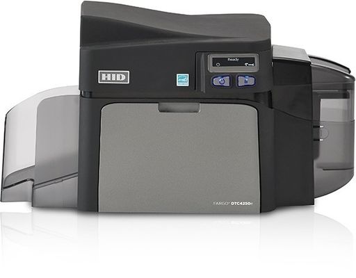Velocità di stampa in nero 6 secondi per carta HID Fargo DTC4250e Stampa doppia facciata di carte d'identità