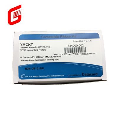 Tipo di nastro nastro compatibile con stampante per schede di dati SP serie SD YMCKT 534000-002