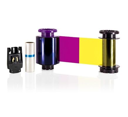 Evolis Avansia RT4F010SAA YMCK Nastro a colori RCL009NAA Nastro per stampante a pellicola trasparente