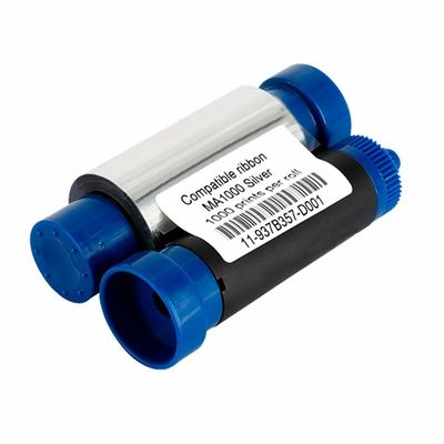 Stampanti di schede Pronto Compatibile MA1000K-Silver Ribbon per la stampante Magicard Enduro