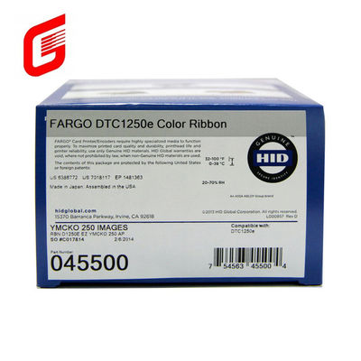 045515 Nastro DTC1250e Card Printer 250 Images YMCKO Nastro per apparecchiature applicabili