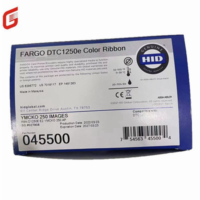 045515 Nastro DTC1250e Card Printer 250 Images YMCKO Nastro per apparecchiature applicabili