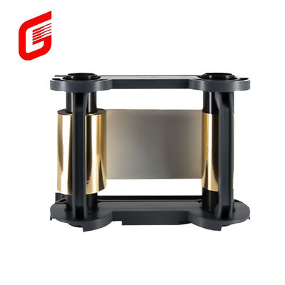 Stampe 1000 a nastro monocromo in oro compatibile per stampanti di schede Evolis Primacy Zenius