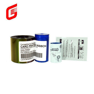 Nastro a colori originale CD800 YMCKT per stampante di schede dati 535000-003 Larghezza 9 mm