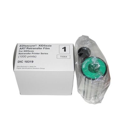DIC10216 Nastro a colori DIC10319 Film per stampante a schede Matica XID8300 1000 stampe/rollo