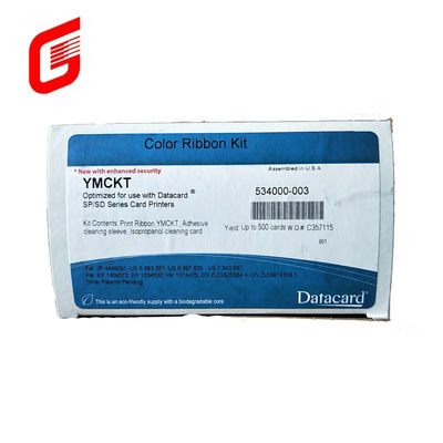 Datacard SP55 SD260 YMCKT Nastro per stampante a colori 534000-003 500 Stampe/rollo e durevole