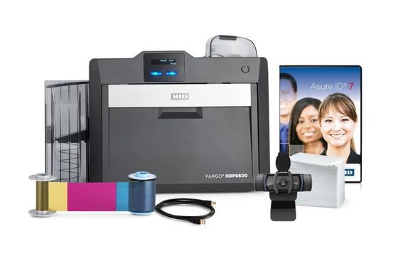 Ottenere i migliori risultati con HID Fargo HDP6600 doppio lato carta d'identità stampante e 084911 Nastro