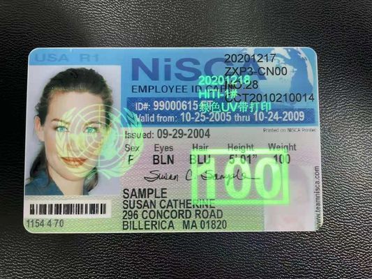 Nastro UV compatibile per la stampante di carte d'identità in PVC della serie Hiti/Magicard/Evolis/Datacard/Zebra