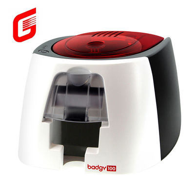 Evolis Badgy100 Single-sided Smart Plastic Business IC ID Card Printer Connessione USB
