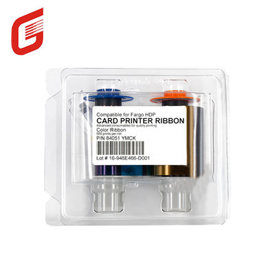 Fargo HDP 5000 nastri per stampanti di carte in PVC in colore YMCK con materiale di nylon resistente