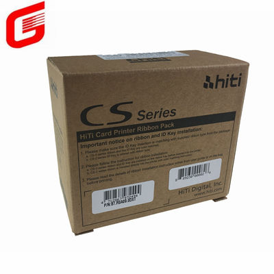 Stampa a colori attrezzature applicabili HITI CS200 YMCKO Nastro a colori 400 stampe/rollo