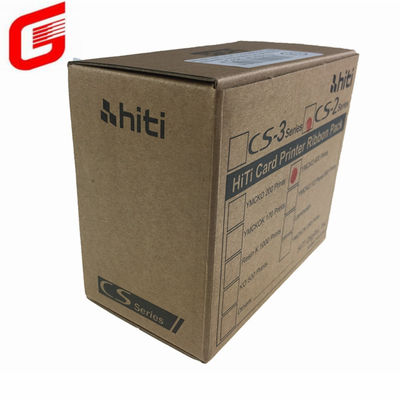 Stampa a colori attrezzature applicabili HITI CS200 YMCKO Nastro a colori 400 stampe/rollo