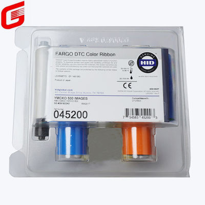 Fargo 45200 YMCKO Nastro a colori per stampanti di carte DTC4500 DTC4500e 500 immagini per rotolo