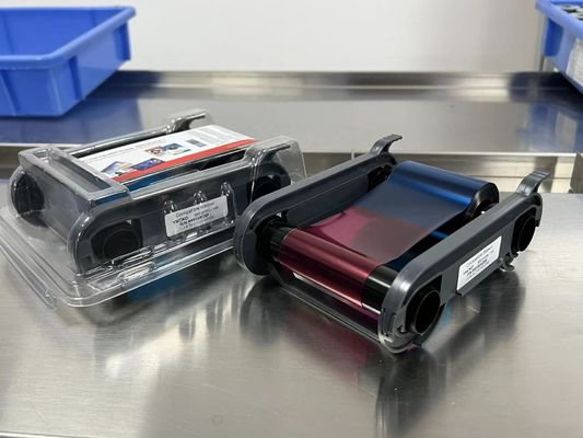 1 velocità di stampa a colori 1 nastro YMCKO per Evolis Primacy Zenius Card Printing Solutions